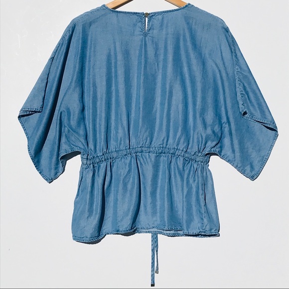 MARC NEW YORK Chambray Blouse - Picture 4 of 4